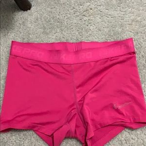 Nike pro shorts